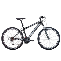 Bicicletă Forward Phaser Flash 26" 17" Black Gray Oțel / Pentru adulți