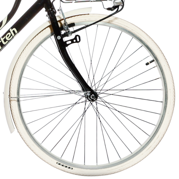 Bicicletă Andrei Tchmil Lyra Nexus 27.5" 27.5" Black White Oțel / Pentru adulți photo 5