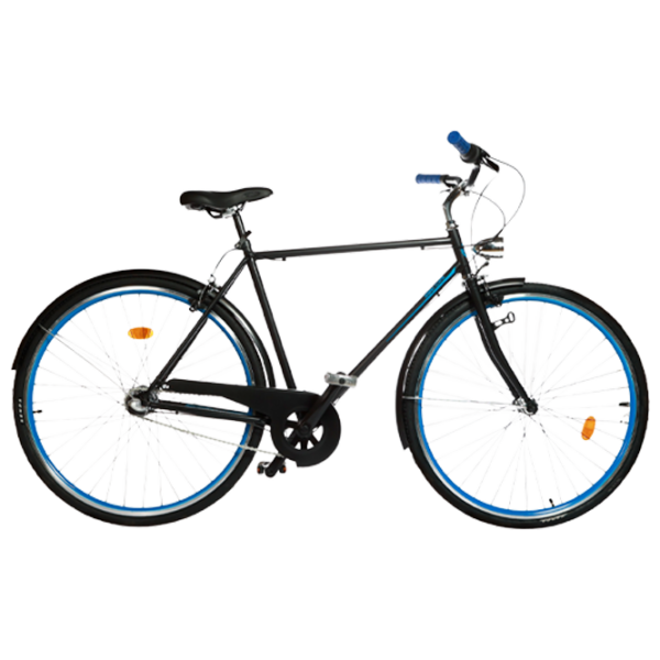 Bicicletă Andrei Tchmil Longavi Nexus 28" 28" Black Blue Oțel / Pentru adulți photo 1