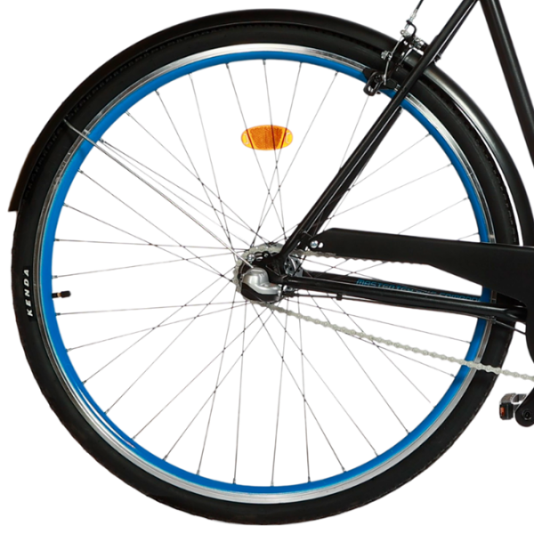 Bicicletă Andrei Tchmil Longavi Nexus 28" 28" Black Blue Oțel / Pentru adulți photo 2