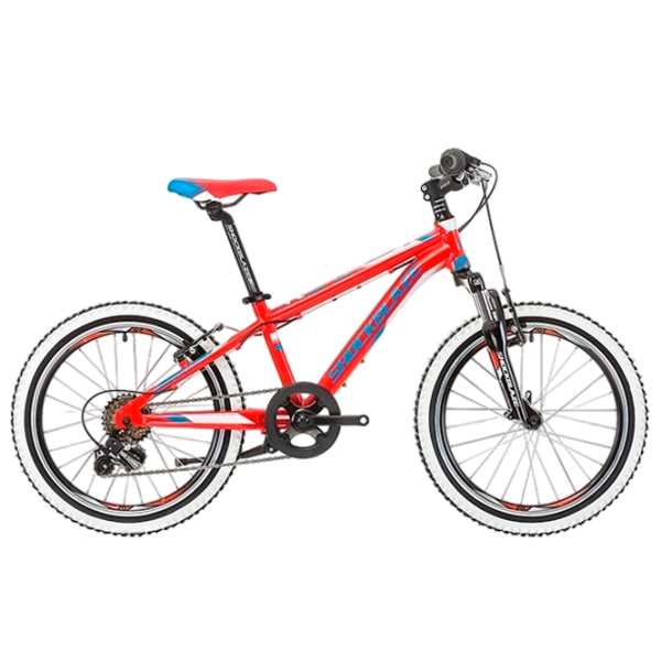 Bicicletă Shockblaze Ride 20" 14" Red Blue Aluminiu / Pentru copii photo 1