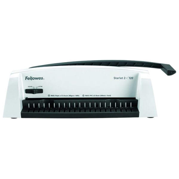 Aparat de îndosariat Fellowes Starlet 2+ White Plastic photo 1