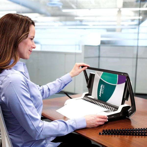 Брошюратор Fellowes Star+ Белый Пластик photo 5
