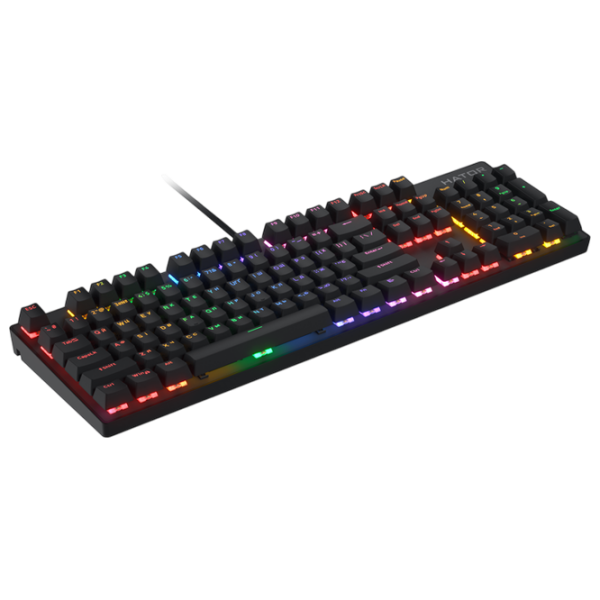 Tastatură Hator Icefall Black Gaming, Cu fir photo 7