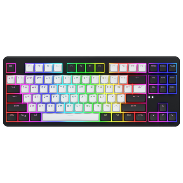 Tastatură Hator Rockfall 3 Mecha TKL Black Gaming, Fără fir photo 1