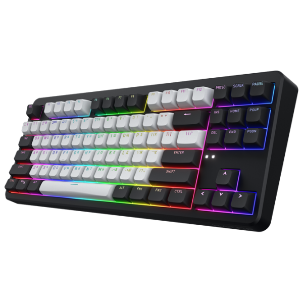 Tastatură Hator Rockfall 3 Mecha TKL Black Gaming, Fără fir photo 2