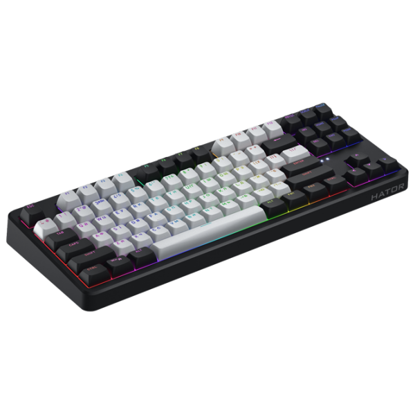 Tastatură Hator Rockfall 3 Mecha TKL Black Gaming, Fără fir photo 3