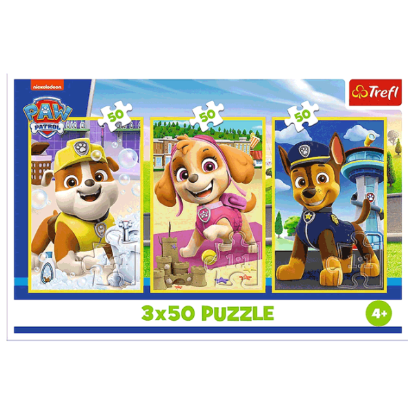 Puzzle Trefl Our dogs (34878) Количество деталей: 150, Рекомендуемый возраст: 4+ photo 5