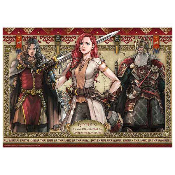 Puzzle Trefl The Lord of the Rings: The War of the Rohirrim (10937) Numărul de piese: 1000, Vârsta recomandată: 9+ photo 2