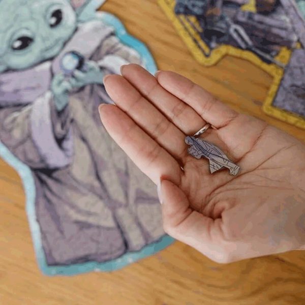 Puzzle Trefl Grogu (20185) Количество деталей: 160, Рекомендуемый возраст: 9+ photo 6