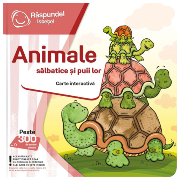 Joc educativ Raspundel Istetel Wild animals Dezvoltare, 3+ photo 1