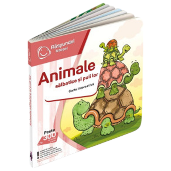 Joc educativ Raspundel Istetel Wild animals Dezvoltare, 3+ photo 3