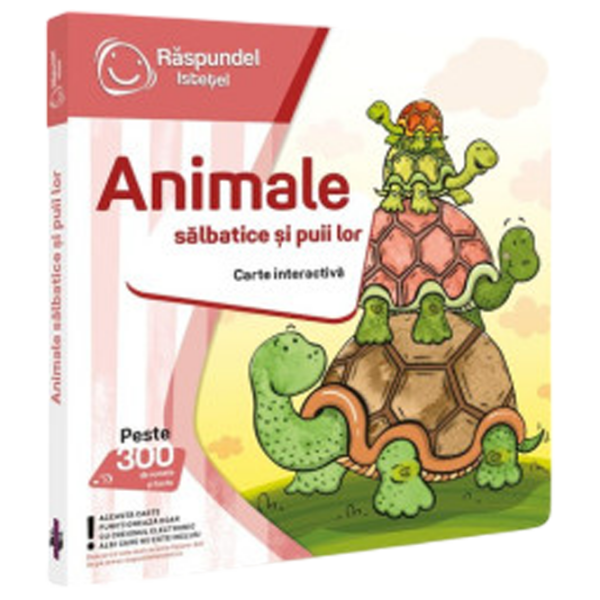 Joc educativ Raspundel Istetel Wild animals Dezvoltare, 3+ photo 4
