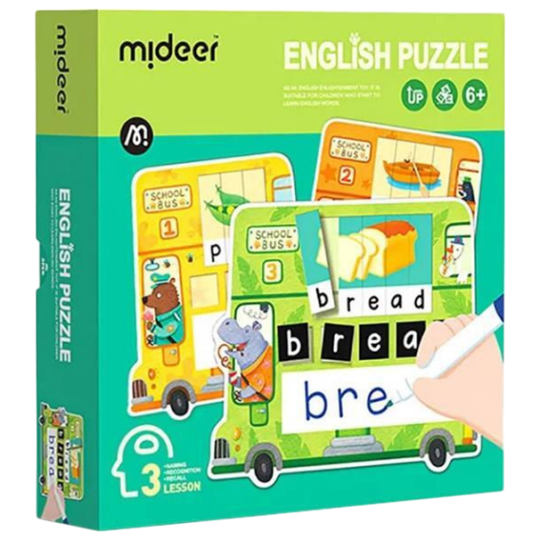 Joc educativ Mideer Learning to read and write Dezvoltare, 3+