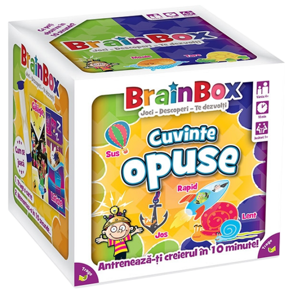 Настольная игра BrainBox Opposing words Развитие, 4+ photo 1