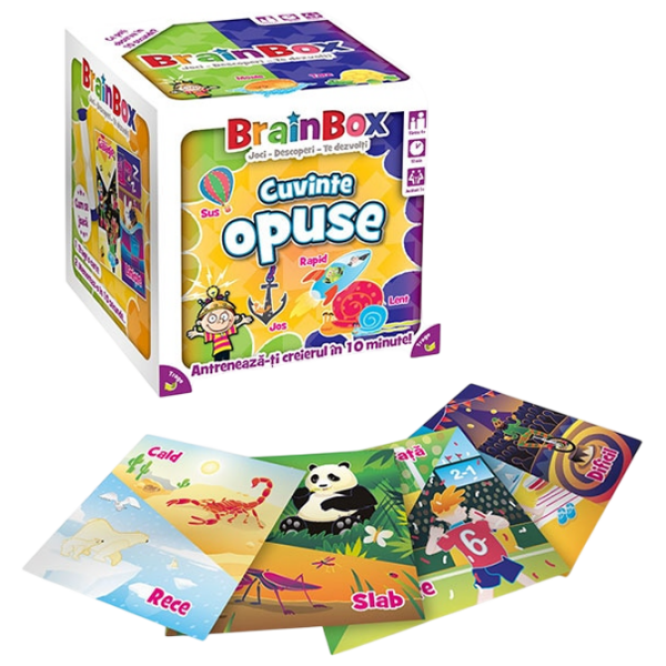 Настольная игра BrainBox Opposing words Развитие, 4+ photo 2
