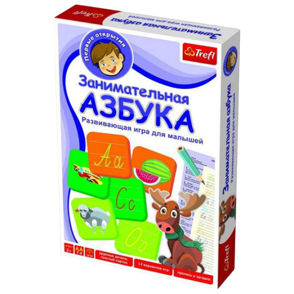 Развивающий набор Trefl Interesting alphabet Развитие, 3+