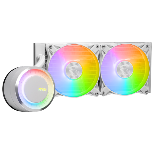 Cooler cu lichid MSI MAG CoreLiquid E240 White  photo 5