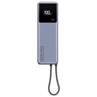 Power Bank 10000 мАч Xiaomi PB1165MI (165 Вт) Серый 