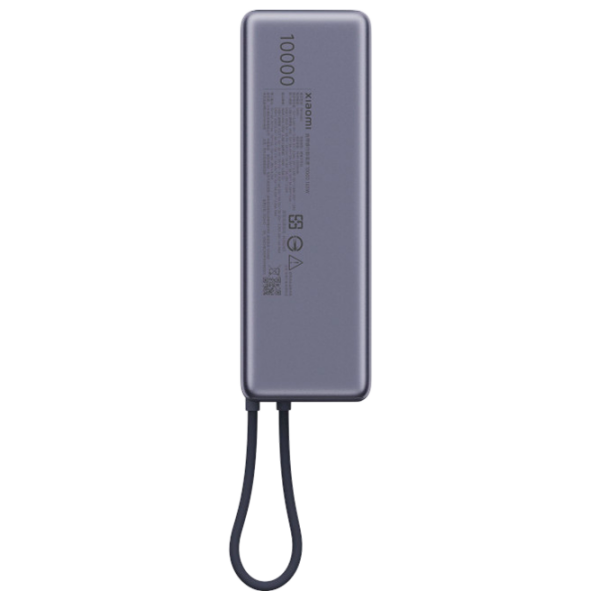 Power Bank 10000 мАч Xiaomi PB1165MI (165 Вт) Серый  photo 5