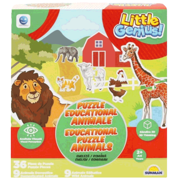 Puzzle Noriel Smile Games (S00003023) Количество деталей: 36, Рекомендуемый возраст: 2+ photo 1