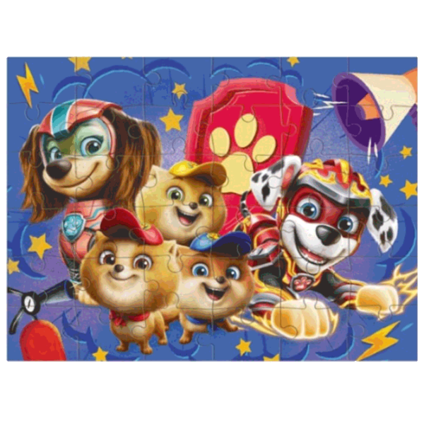Puzzle DoDo Paw Patrol (200573) Numărul de piese: 60, Vârsta recomandată: 3+