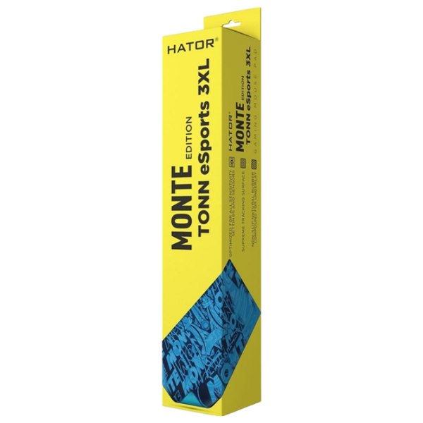 Covoraș pentru mouse Hator eSport 3XL MONTE edition Blue 1000 x 550 x 4 mm photo 5