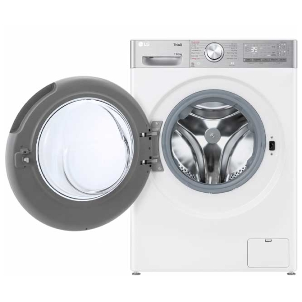 Mașină de spălat LG F4WR913P3WA White 13 kg, 1400 rpm, A photo 5
