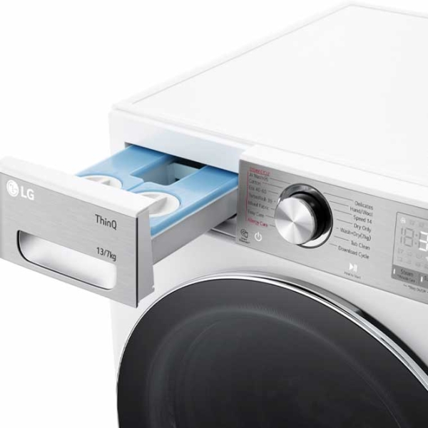 Mașină de spălat LG F4WR913P3WA White 13 kg, 1400 rpm, A photo 9