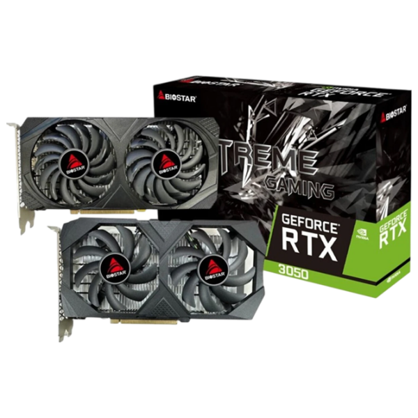Видеокарта Biostar GeForce RTX 3050 6 ГБ PCI Express 4.0 photo 2