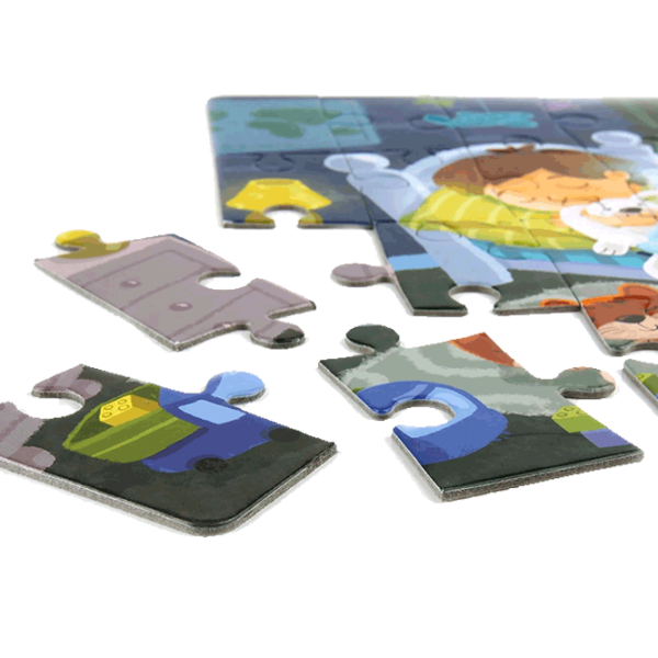 Puzzle DoDo Daily Routines (300130) Количество деталей: 72, Рекомендуемый возраст: 3+ photo 5