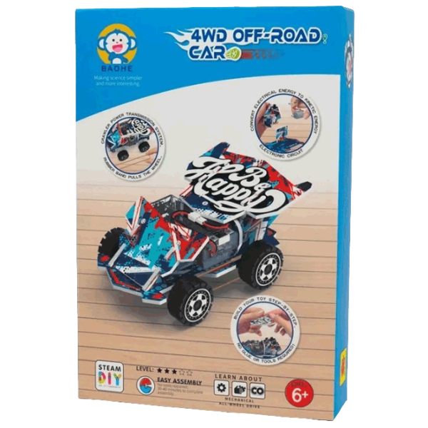 Puzzle ShopShop Four Wheels Kart (B106B) Количество деталей: , Рекомендуемый возраст: 6+ photo 1