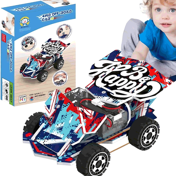 Puzzle ShopShop Four Wheels Kart (B106B) Количество деталей: , Рекомендуемый возраст: 6+ photo 2