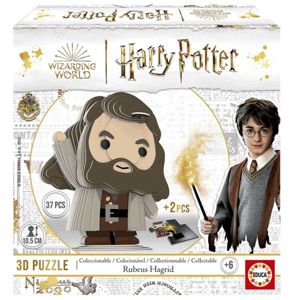 Puzzle Educa Rubeus Hagrid (19501) Numărul de piese: 37, Vârsta recomandată: 6+ photo 1