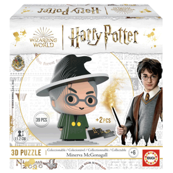 Puzzle Educa Minerva Mcgonagall (19503) Numărul de piese: 39, Vârsta recomandată: 6+ photo 1