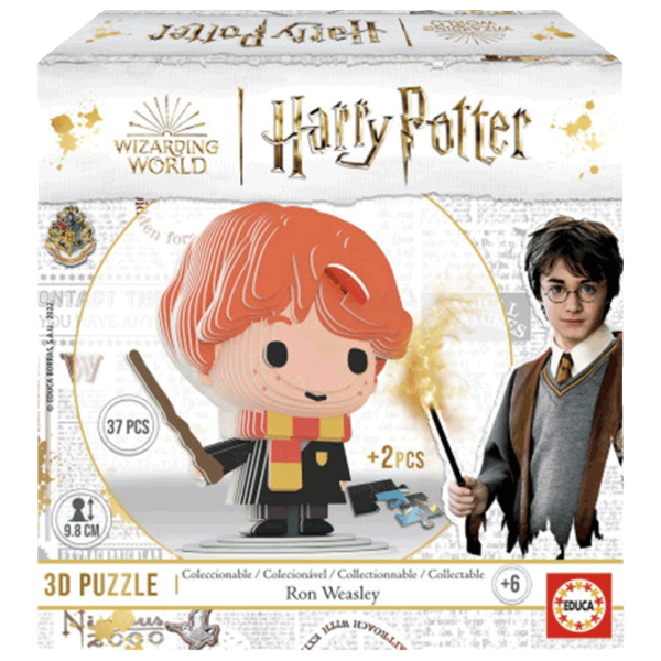 Puzzle Educa Ron Weasley (19504) Numărul de piese: 37, Vârsta recomandată: 6+ photo 1