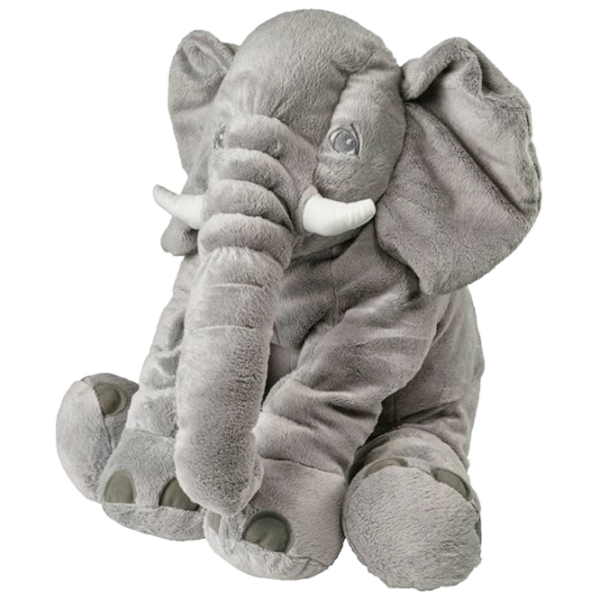 Мягкая игрушка Ikea Animals Jattestor Серый 3+ photo 1
