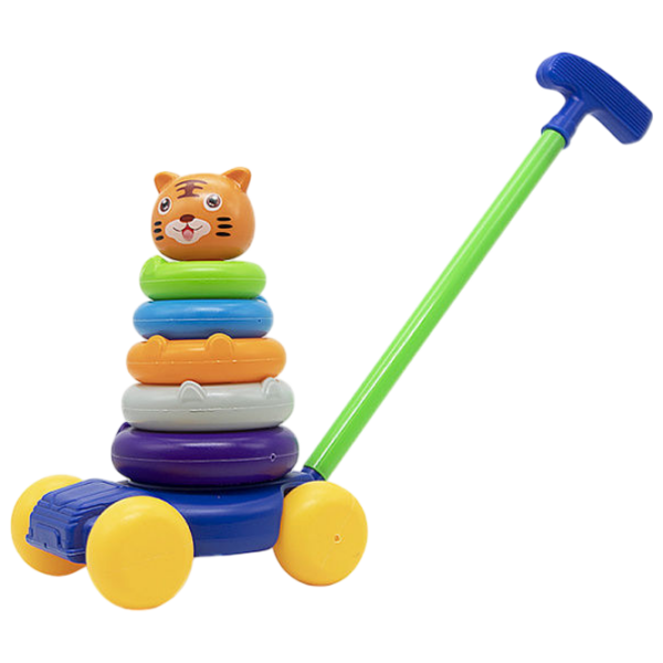 Joc educativ New World Tiger Pyramid Joc de logică, 3+