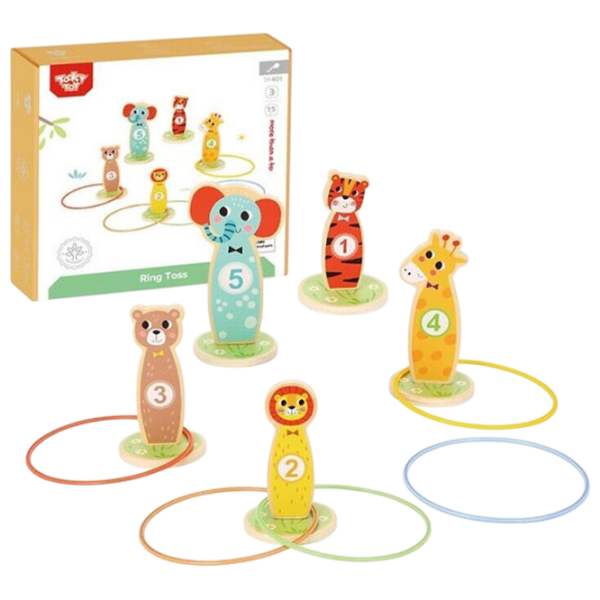 Joc de masă Tooky Toy Rings Dezvoltare, 3+