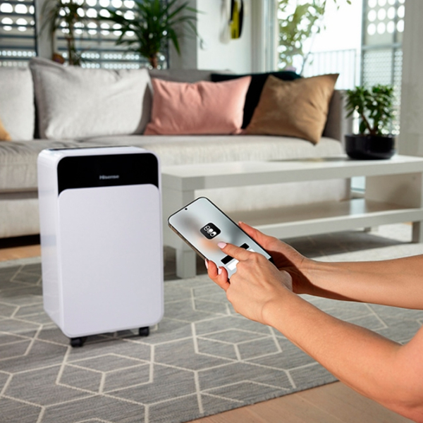 Uscător de aer Hisense D12CW White 180 W, 25 m² photo 7