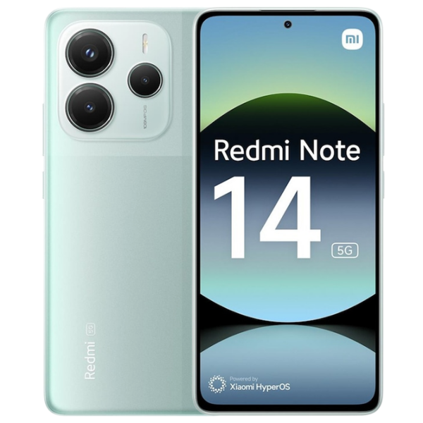 Xiaomi Redmi Note 14 5G 128 GB Green Coral 6.67" | 108 MP | 6 GB | Dual SIM photo 1