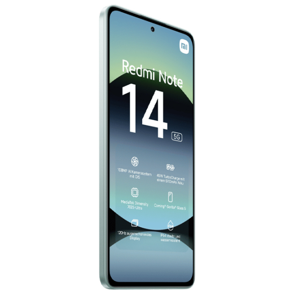 Xiaomi Redmi Note 14 5G 128 GB Green Coral 6.67" | 108 MP | 6 GB | Dual SIM photo 4