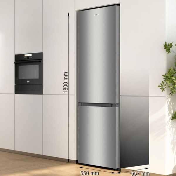 Frigider Gorenje RK58DPS4 Gray 198l / Automat, 66l / Manual, D photo 5