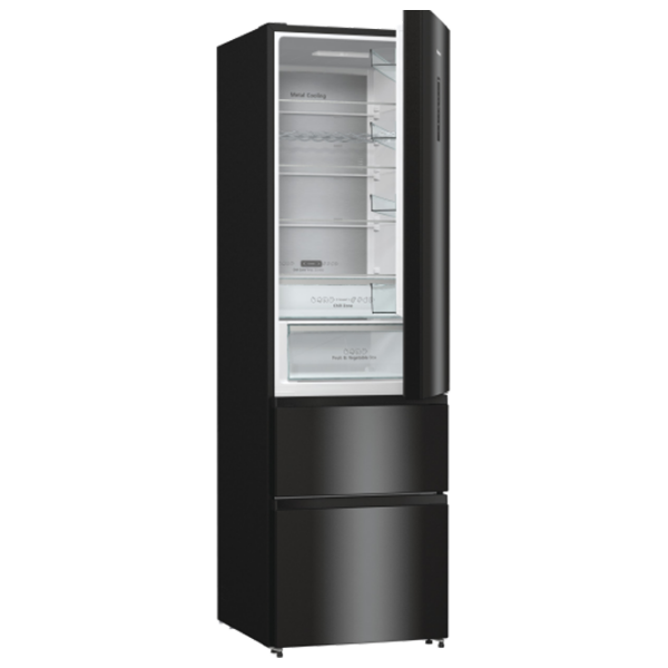 Frigider Hisense RM469N4AFD1 Black 255l / Automat, 113l / No Frost, D photo 4