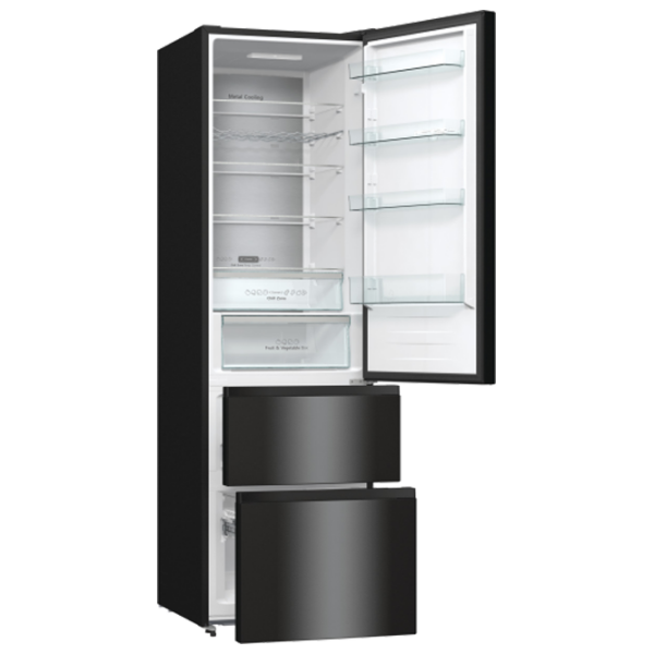 Frigider Hisense RM469N4AFD1 Black 255l / Automat, 113l / No Frost, D photo 5