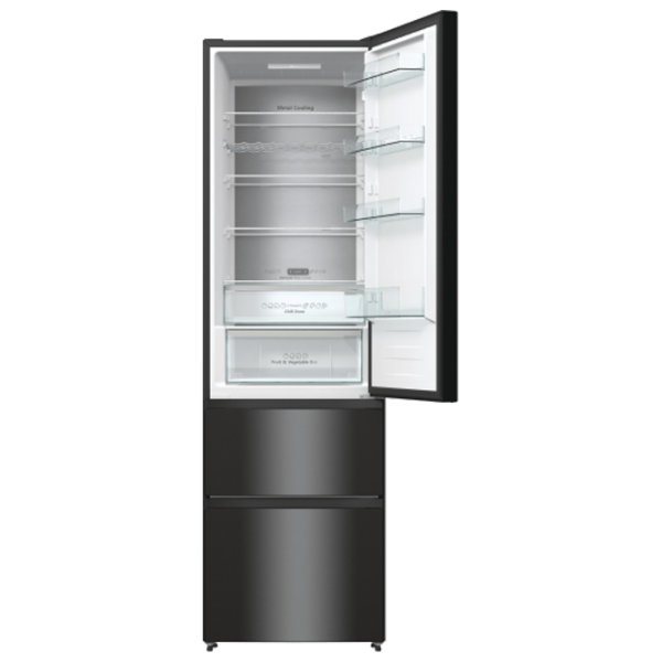 Frigider Hisense RM469N4AFD1 Black 255l / Automat, 113l / No Frost, D photo 6