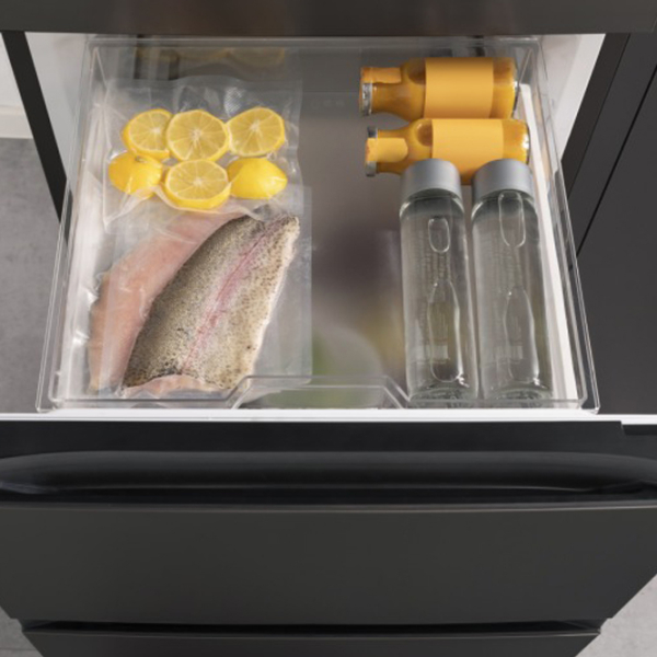 Frigider Hisense RM469N4AFD1 Black 255l / Automat, 113l / No Frost, D photo 12