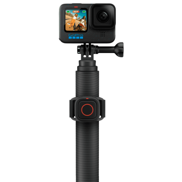 Monopied GoPro Extension Pole + Waterproof Shutter Remote Black  photo 4
