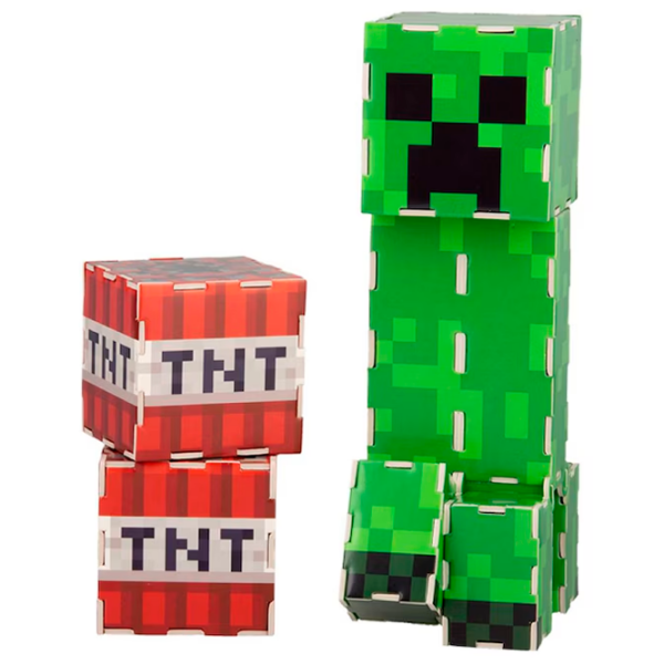 Constructor Paladone Creeper & TNT Construction Kit Green Numărul de piese 50, 6+ photo 2