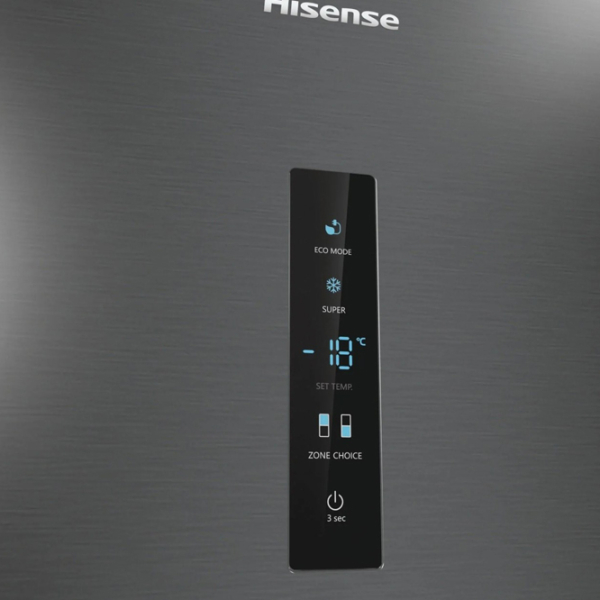 Frigider Hisense RB470N4EFC1 Black 255l / No Frost, 106l / No Frost, C photo 7